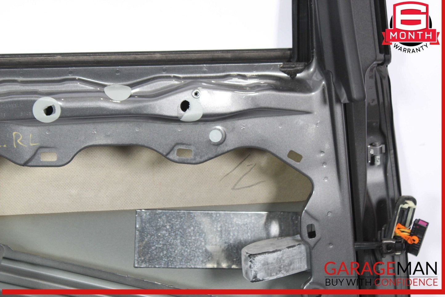 11-18 Porsche Cayenne 958 Rear Left Driver Side Door Shell Assembly OEM
