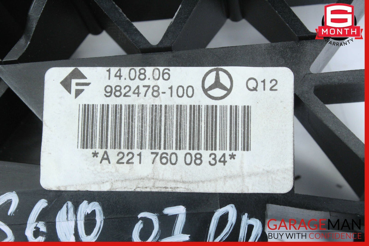 07-13 Mercedes W221 S600 Rear Right Side Exterior Door Handle Keyles Go Black