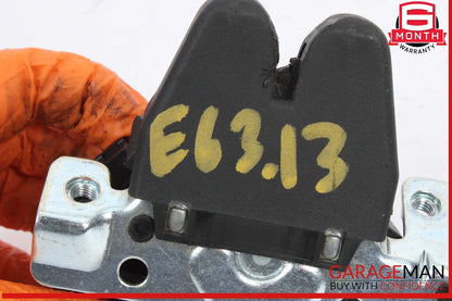 08-17 Mercedes W212 E63 AMG Trunk Lid Latch Lock Actuator 2047500261 OEM