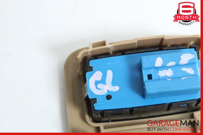 07-12 Mercedes X164 GL450 GL320 3rd Row Seat Folding Power Switch Button Brown