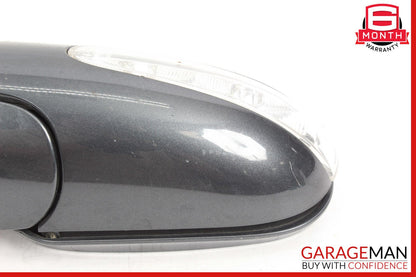 03-09 Mercedes W209 CLK55 Front Left Side Mirror Door Rear View Tenorite Gray