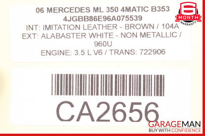 06-08 Mercedes X164 GL450 Instrument Speedometer Cluster 1645408847 OEM
