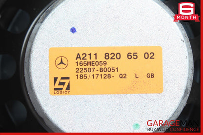 07-09 Mercedes W211 E350 E500 Front Left & Right Door Audio Sound Speaker Set