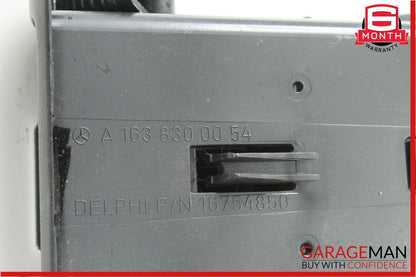 98-05 Mercedes W163 ML320 Center Dash A/C AC Air Vent Trim Grill Panel Black OEM