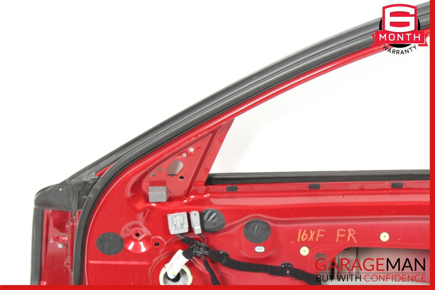 16-23 Jaguar XF Front Right Passenger Side Door Shell Panel Red OEM