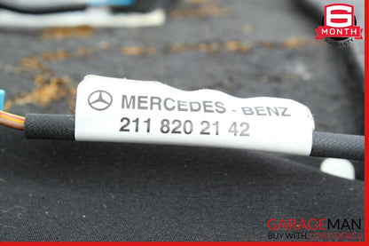 07-09 Mercedes W211 E63 AMG Front Left Driver Side Top Upper Seat Cushion Black