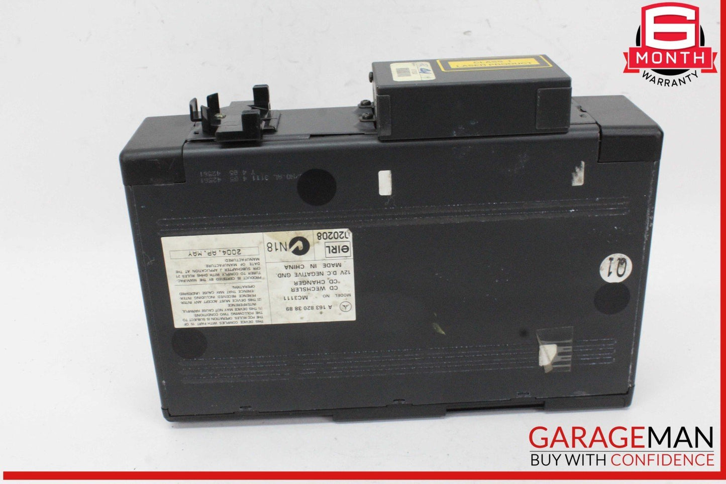 98-05 Mercedes W163 ML350 ML500 6 Disc Disk CD Changer 1638203889 OEM