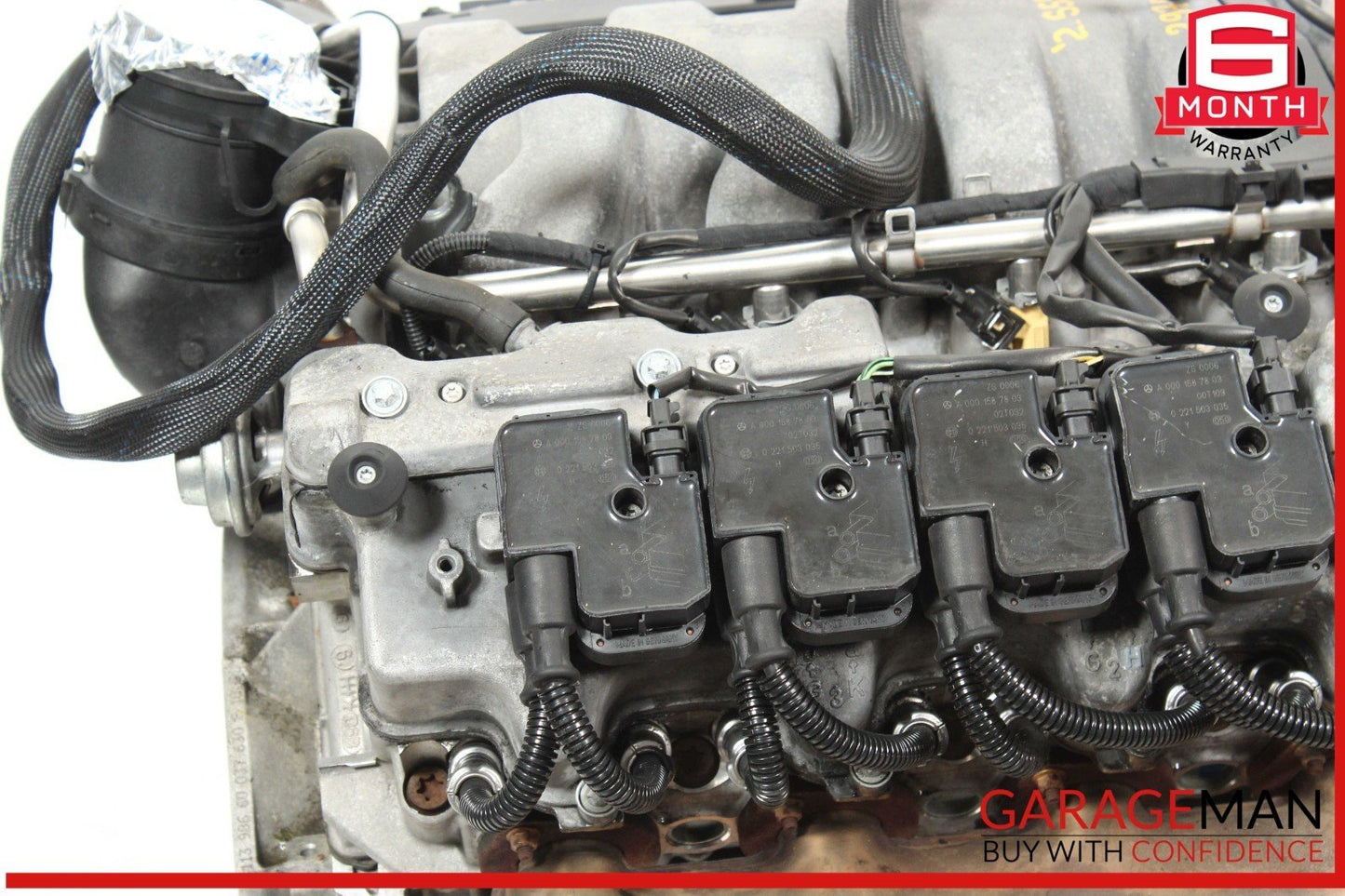 01-02 Mercedes W220 S55 CL55 AMG 5.5L Complete Engine Motor Block Assembly 185k