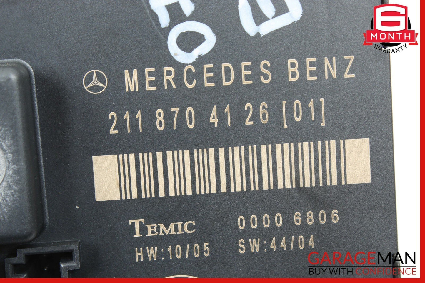 03-09 Mercedes W211 E350 E500 E63 AMG Rear Right Side Door Control Module Unit