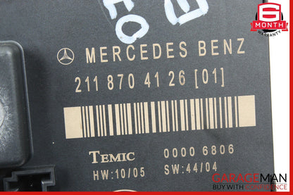 03-09 Mercedes W211 E350 E500 E63 AMG Rear Right Side Door Control Module Unit