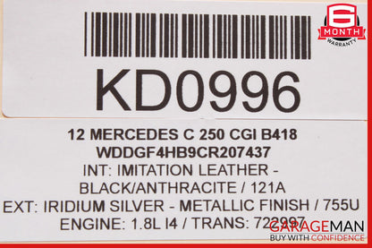 08-18 Mercedes W204 C250 SLK350 E400 Front Left Side Door Control Module OEM