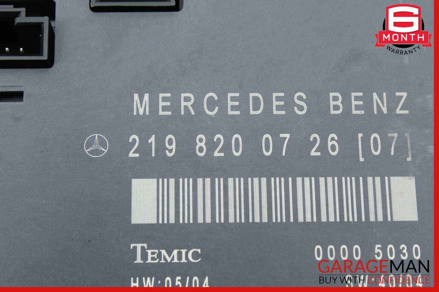 06-10 Mercedes W219 CLS63 AMG Front Right Passenger Side Door Control Module OEM