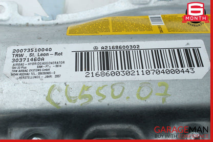 07-14 Mercedes W216 CL550 CL63 AMG Left Driver Dash Knee Airbag Air Bag OEM
