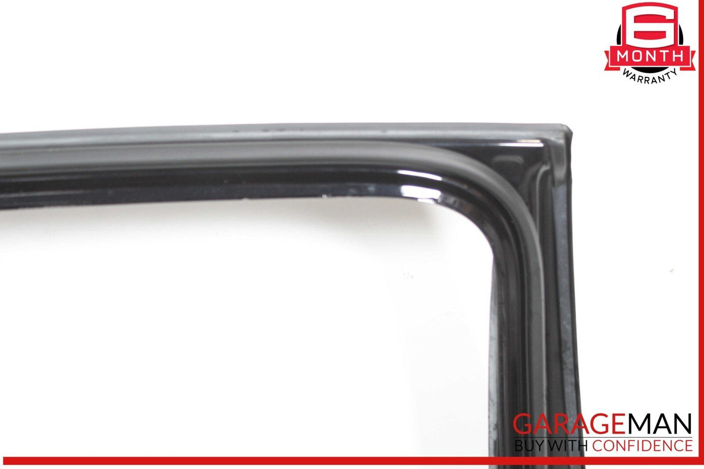 17-19 Audi Q7 Rear Left Driver Side Door Shell Black OEM