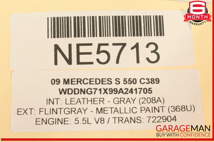 07-13 Mercedes W221 S550 S400 Front Right Side Door Lock Latch Actuator OEM