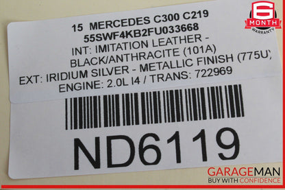 15-18 Mercedes W205 C300 C350e Navigation Radio CD Command Control Unit OEM