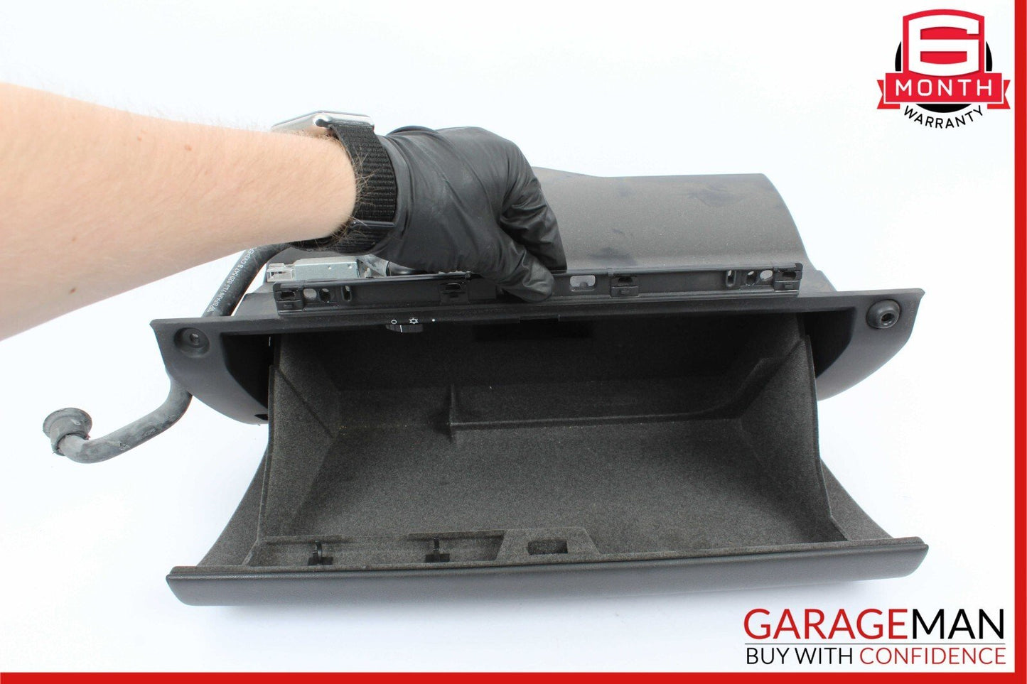 03-06 Porsche Cayenne 955 Dash Glove Box Storage Tray Compartment Anthracite