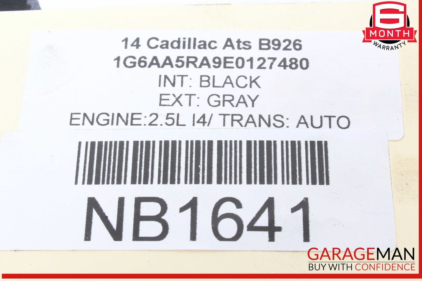 13-19 Cadillac ATS Rear Trunk Lid Tailgate Lock Latch Actuator OEM