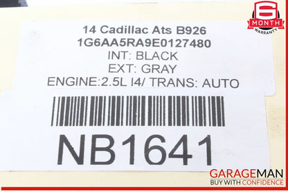 13-19 Cadillac ATS Rear Trunk Lid Tailgate Lock Latch Actuator OEM