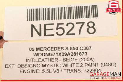 07-14 Mercedes W221 S550 CL550 Voice Language Communication Control Module OEM