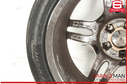 03-12 Mercedes R230 SL550 SL65 AMG Front Wheel Tire Rim 8.5Jx18H2 ET30 OEM