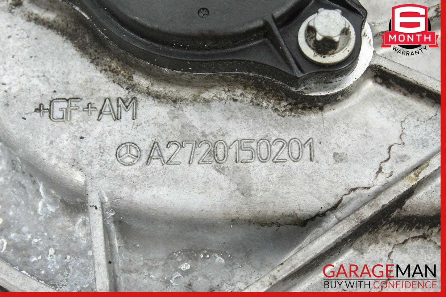 05-13 Mercedes W212 E350 Front Left Side Engine Timing Chain Cover Plate OEM