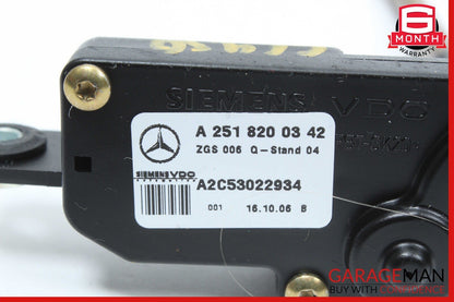 06-12 Mercedes X164 GL450 4MATIC Rear Right Side Quarter Window Regulator Motor