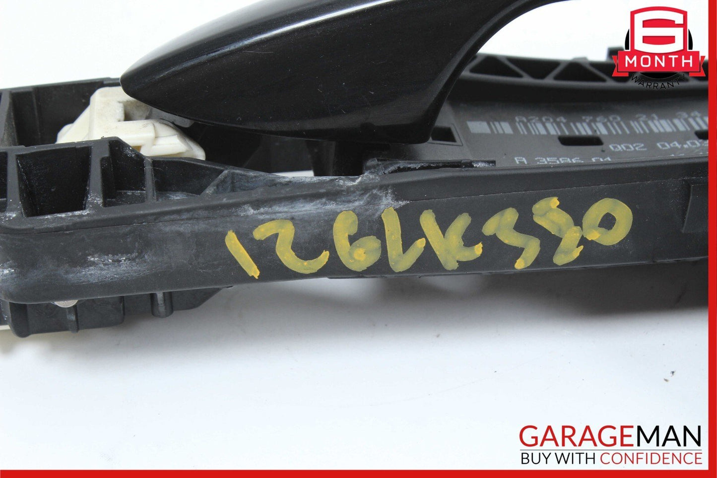08-15 Mercedes X204 GLK350 GLK250 Rear Left Side Exterior Door Handle Black OEM