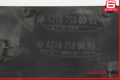 12-14 Mercedes W218 CLS550 CLS500 CLS63 AMG Trunk Lid Tailgate Handle Trim OEM