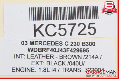 01-07 Mercedes W203 C230 C320 C32 AMG Front Right/Left Door Sound Speaker OEM