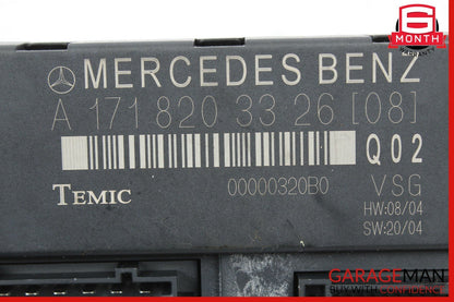 05-11 Mercedes R171 SLK280 SLK55 AMG Convertible Top Roof Control Module Unit