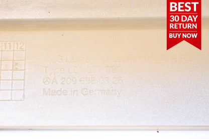 03-05 MERCEDES W209 CLK55 AMG LEFT ROCKER PANEL MOLDING SIDE SKIRT A108 OEM