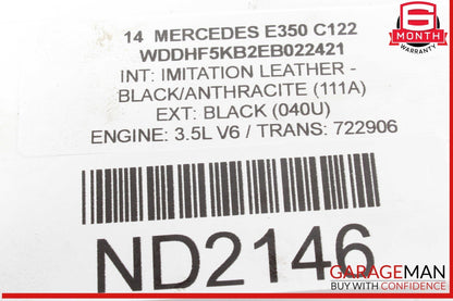 Mercedes W212 E350 CLS550 E550 ISM DSM Gearbox Tranny Transmission Control Unit