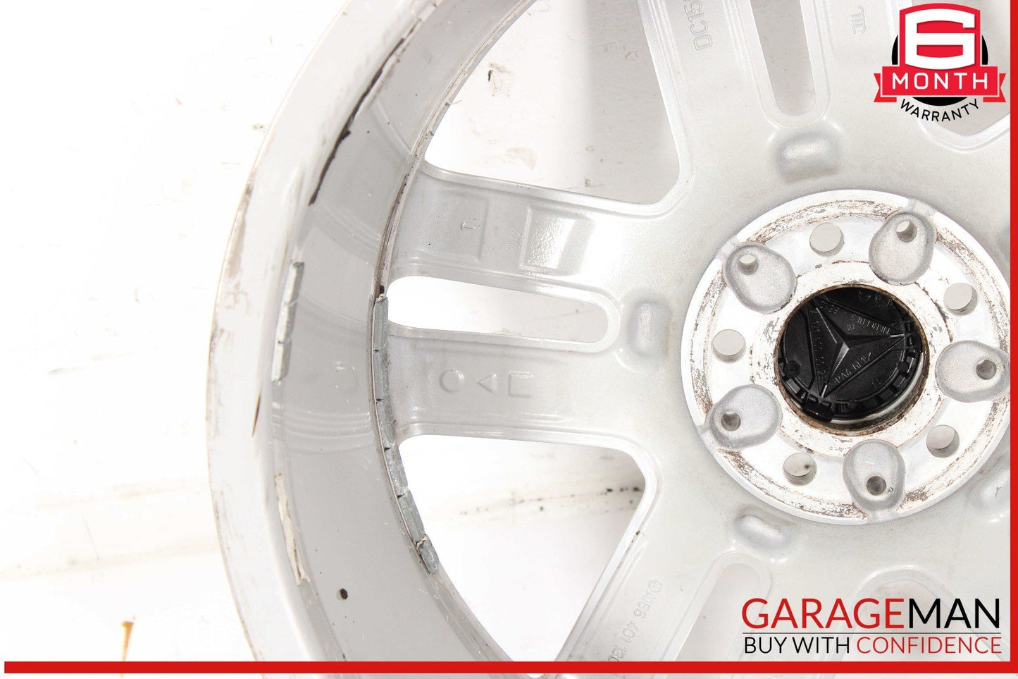 13-19 Mercedes X166 GL450 8.5 x 19 19" Wheel Rim Silver 1664011302 OEM