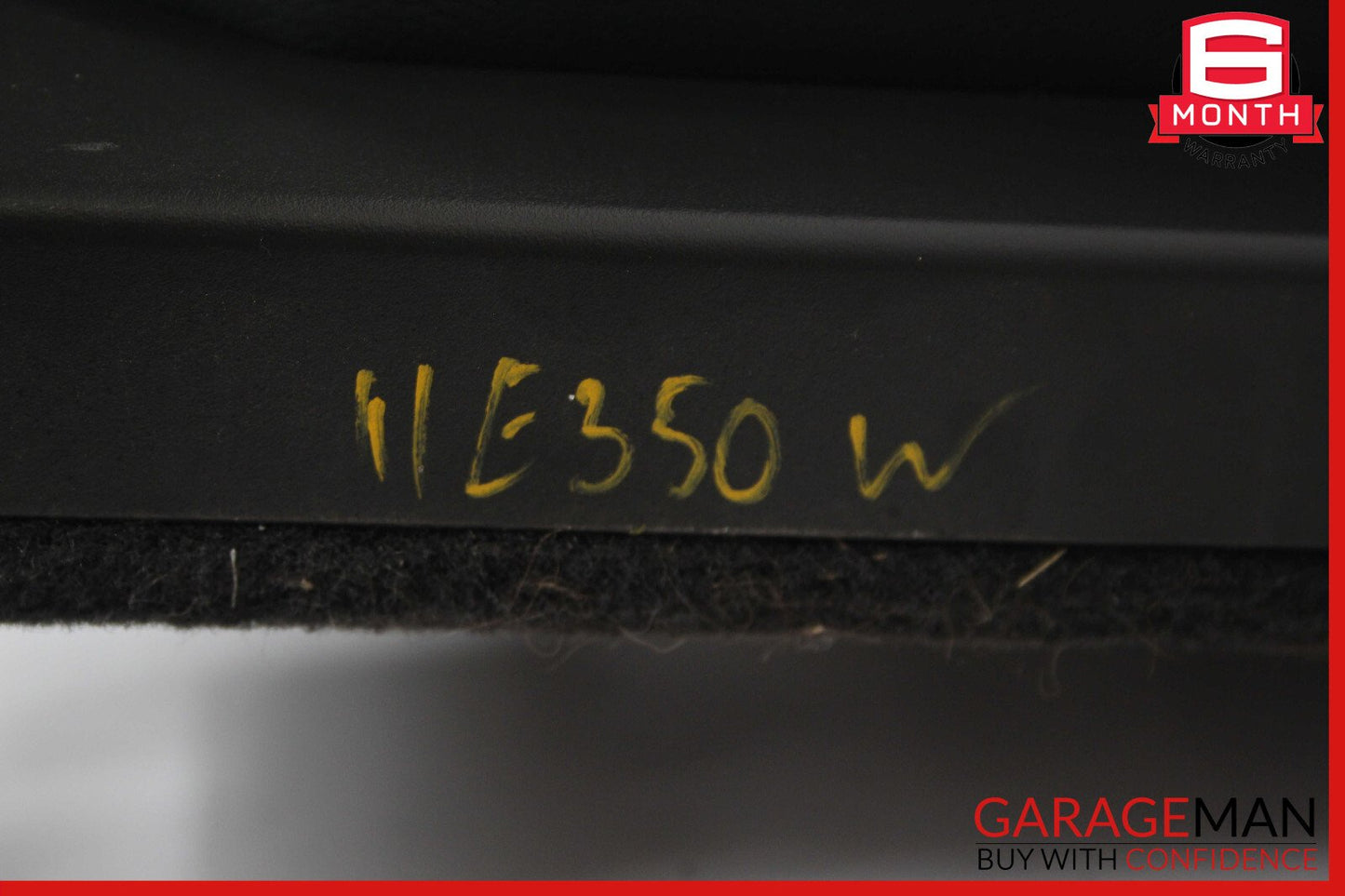 11-16 Mercedes W212 E350 Rear 3rd Third Row Top Upper Seat Cushion Cover OEM