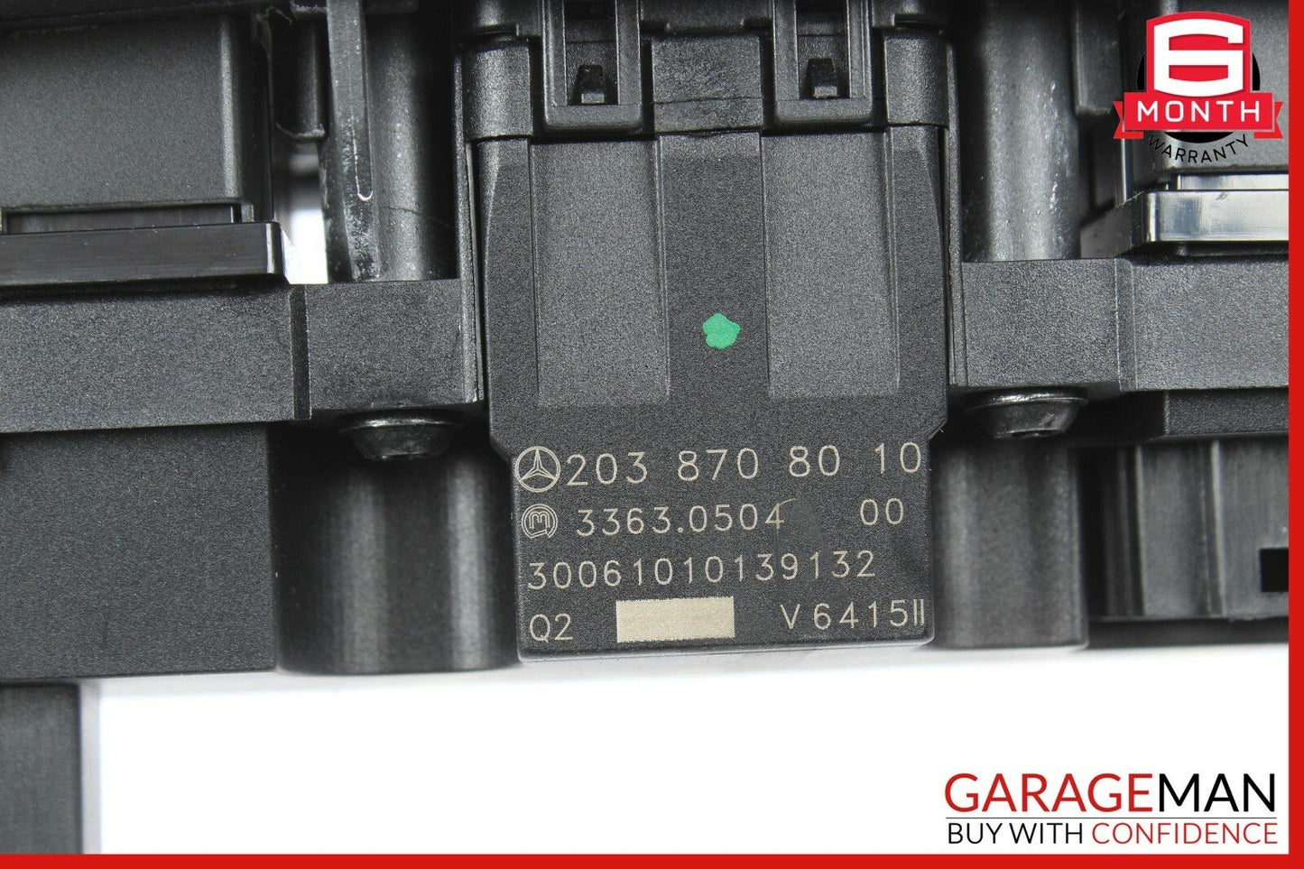 05-07 Mercedes W203 C230 Hazard Light Door Lock Switch Control Module Walnut