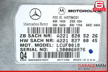 00-12 Mercedes E320 CLK500 S430 SL500 Voice Communication Control Module OEM