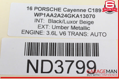 15-18 Porsche Cayenne 958 Transmission Control Unit TCU TCM 0C8927769DB OEM