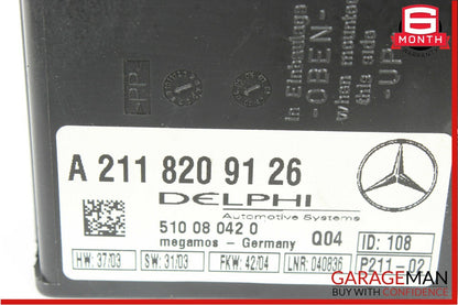 00-08 Mercedes SLK350 S600 SL500 CL500 Anti Theft Alarm Sensor Control Module