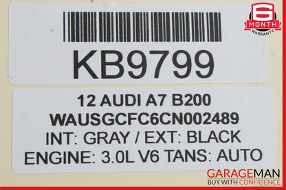 12-18 Audi A7 Rear Tailgate Trunk Lid Latch Lock Actuator OEM