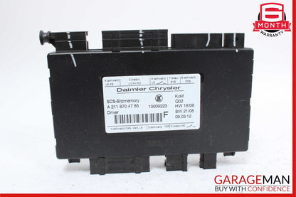 03-13 Mercedes X164 GL450 ML350 R350 Front Right Side Seat Control Module OEM