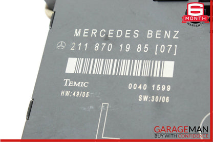 03-09 Mercedes W211 E63 AMG E350 Front Left Driver Side Door Control Module OEM
