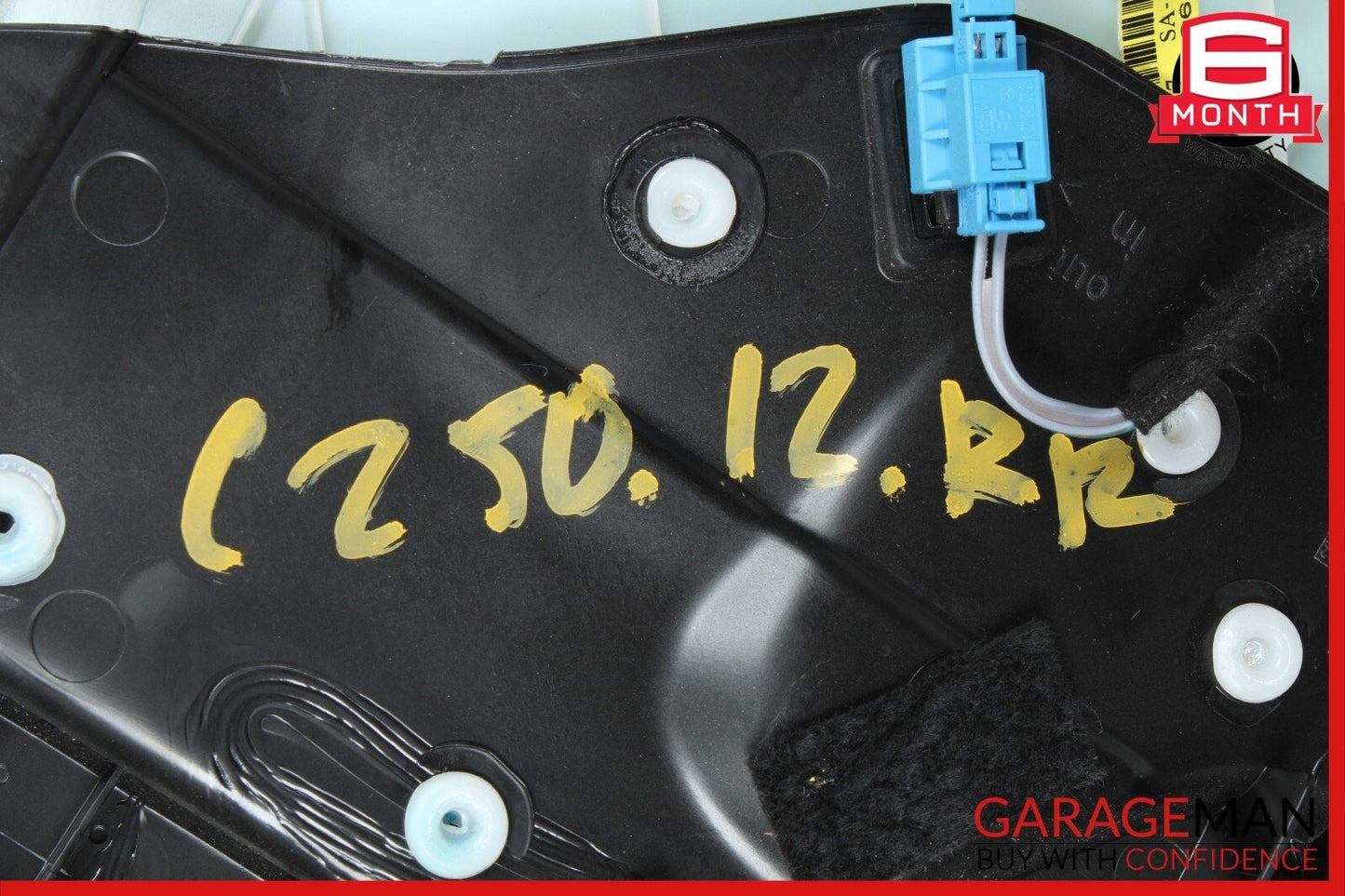 08-14 Mercedes W204 C250 C300 Sedan Rear Right Side Interior Door Trim Panel OEM