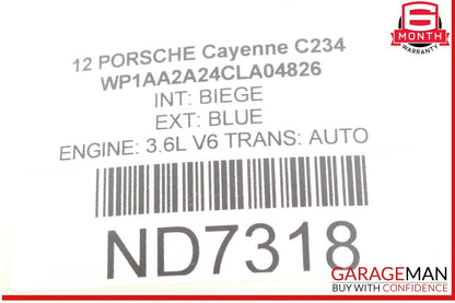 11-18 Porsche Cayenne 958 Rear Left or Rear Right Wishbone Upper Control Arm