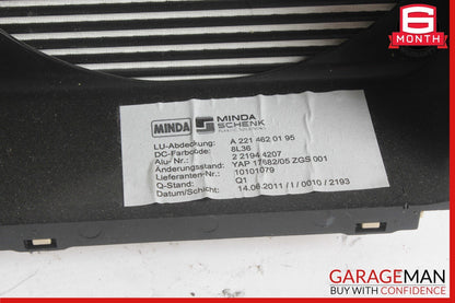 07-13 Mercedes W221 S550 S400 S63 AMG Dashboard Cluster Upper Cover Trim Black