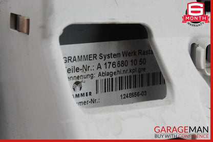 14-18 Mercedes W117 CLA250 Rear Center Console Air Vent Back Cover Ashtray Gray