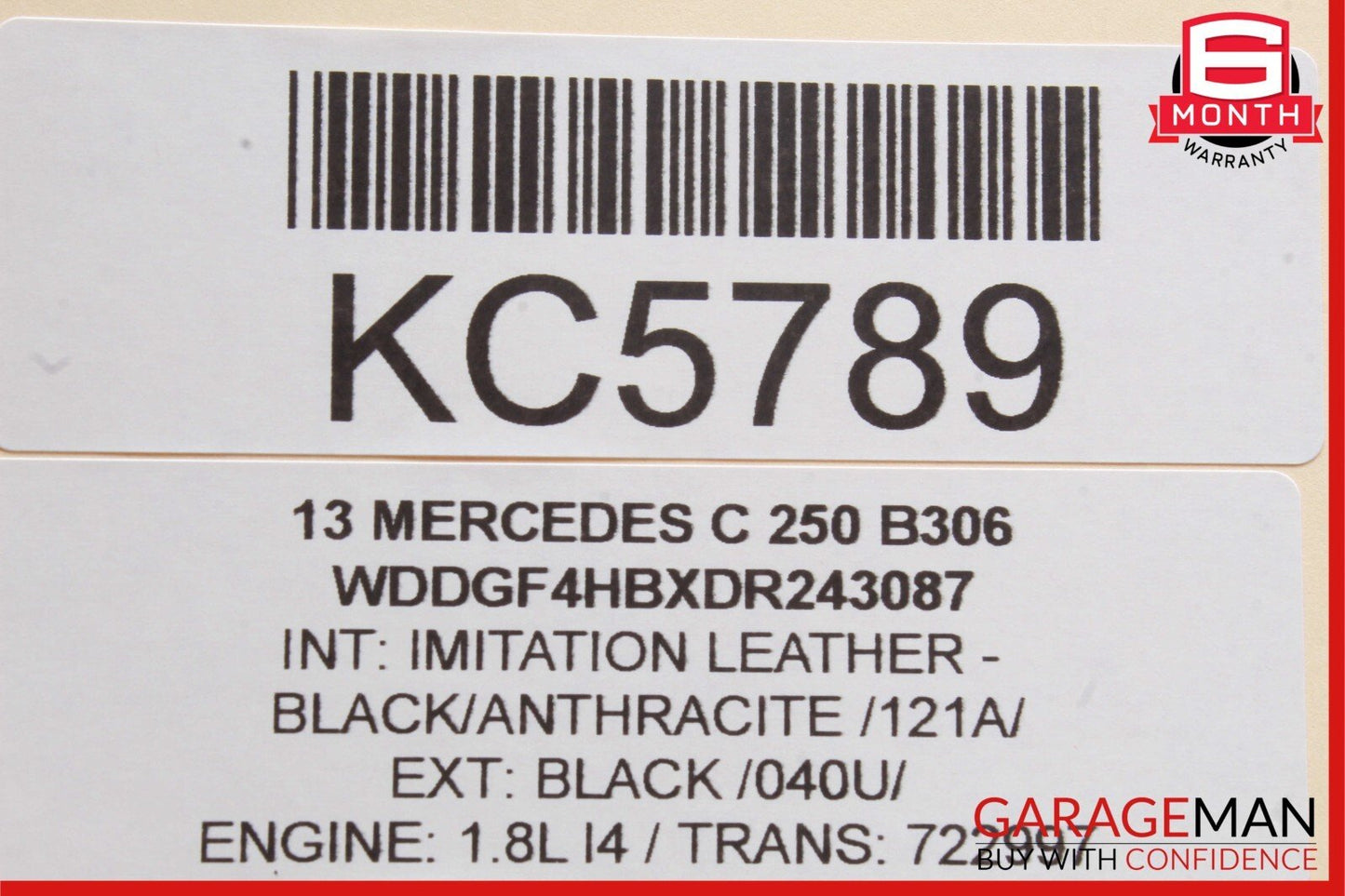 08-18 Mercedes SLK250 CLS400 E400 C350 Front Right Side Door Control Module Unit