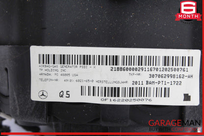 12-14 Mercedes W218 CLS550 Steering Wheel Airbag Air Bag Black 2188600002 OEM