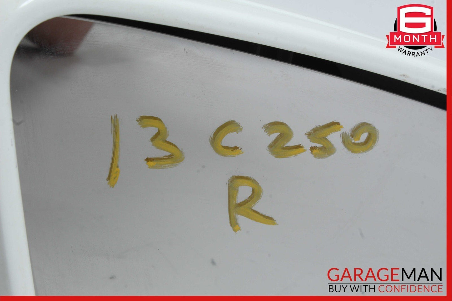 12-14 Mercedes W204 C250 C63 AMG Front Right Side Mirror Rear View Door White