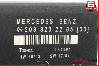 01-07 Mercedes W203 C55 AMG C230 Rear Right Side Door Controller Module Unit